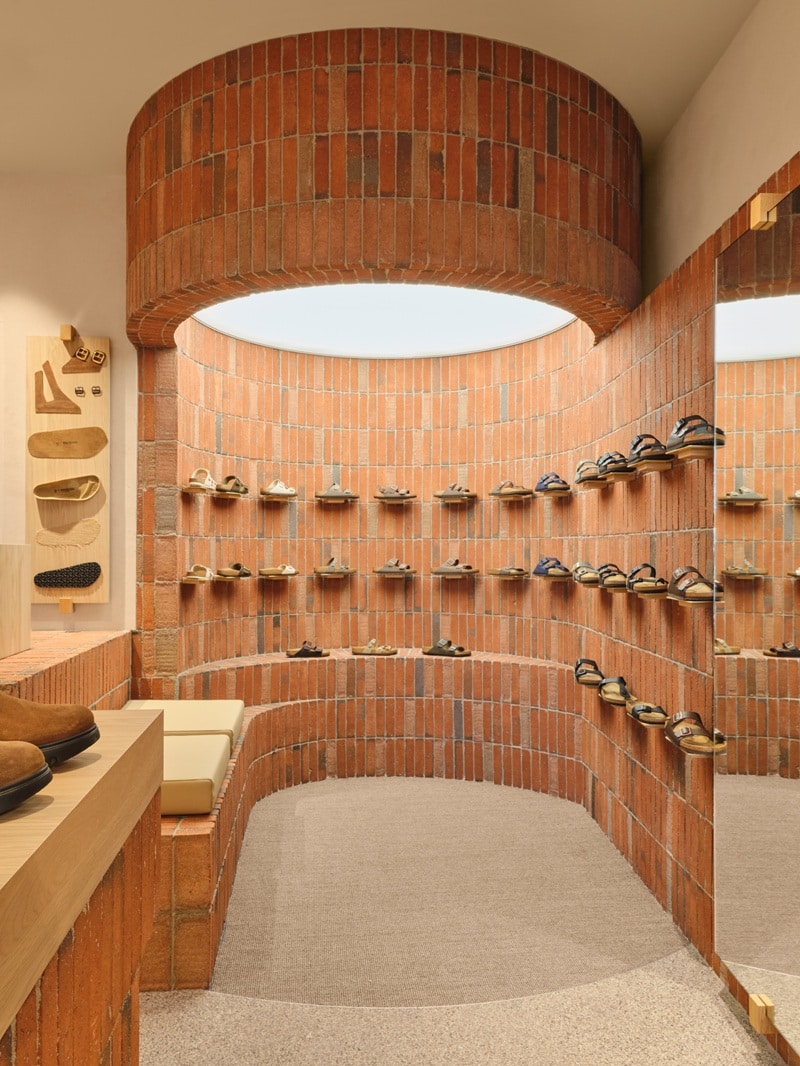 Weitere Eindrücke aus dem neuen Birkenstock-Brandstore in Utrecht (Bild: Birkenstock / Maarten Willemstein)