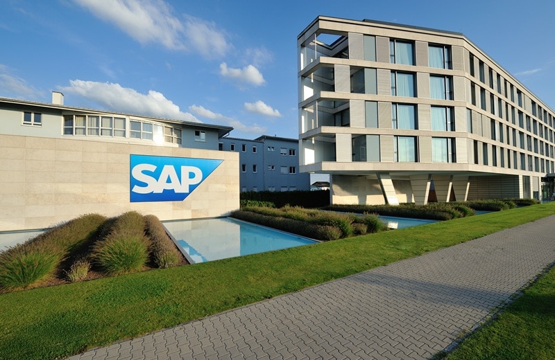 Am SAP-Hauptsitz im deutschen Walldorf (Bild: SAP)