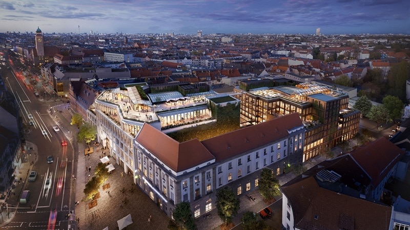 Der Campus von oben (Bild: CODE) Der Campus von oben (Bild: CODE)