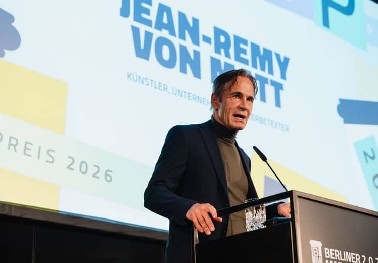 Jean-Remy von Matt für sein Lebenswerk ausgezeichnet
