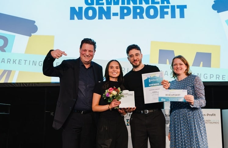 Freude bei Vaterblut in der Kategorie Non-Profit