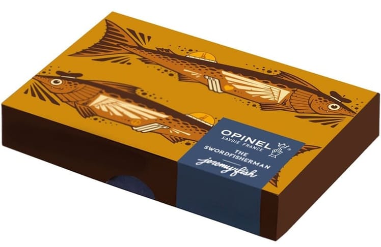 Artwork der Verpackung (Bild: Opinel)