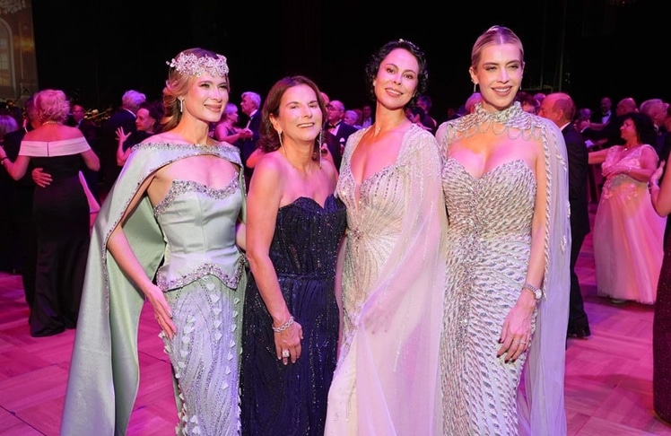 Iryna Thater, Claudia Obert, Natalia Yegorova Klitschko und Verena Kerth
