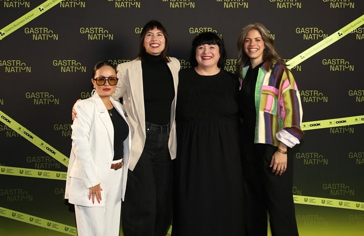 Linh Nguyen, Chloé Merz, Betty Kupsa und Jasmin Baltres