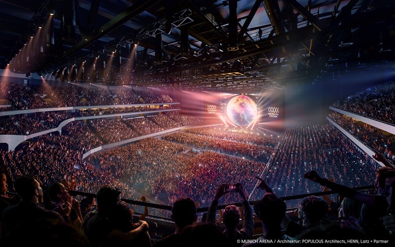 Entwurf: Die Munich Arena von innen (Bild: Munich Arena Property GmbH)