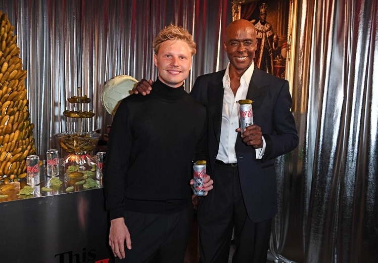 Auf eine Coke Light mit Bruce Darnell