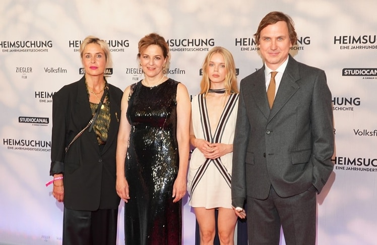 Susanne Wolf, Martina Gedeck, Maria Matschke Engel und Lars Eidinger am Dienstag, 06. Oktober 2026 bei der Deutschland-Premiere von "Heimsuchung - Eine Jahrhundertgeschichte"