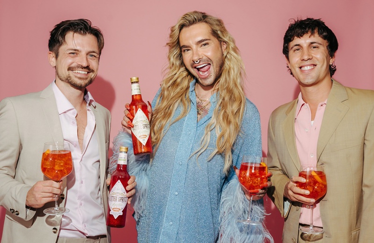 Lupo Porschen, Bill Kaulitz und Basti Fischer verantworten Glitter Spritz ab sofort gemeinsam als eigenständige GmbH