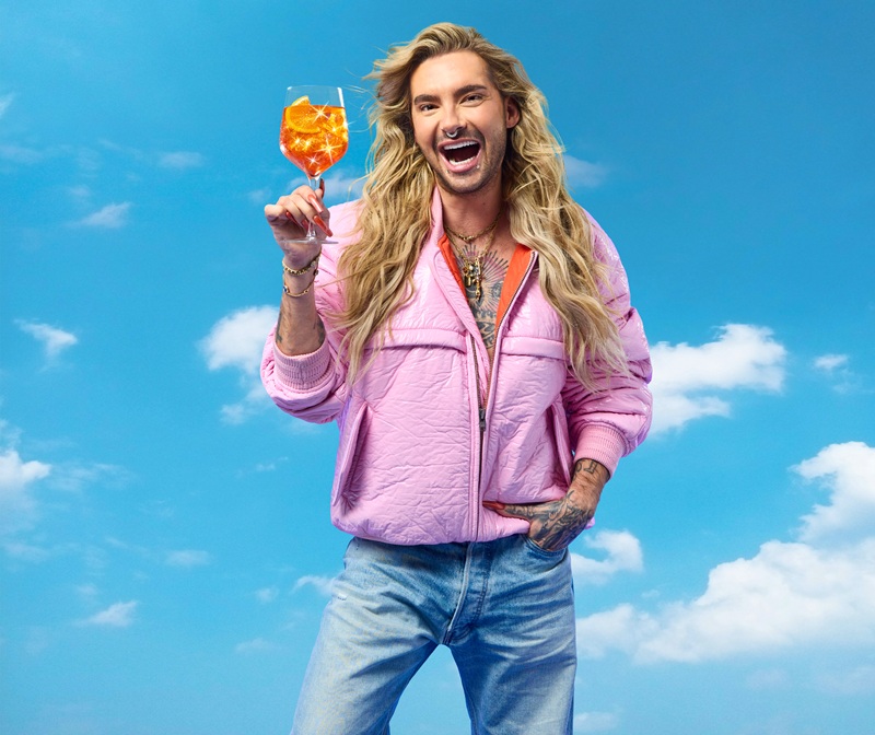 Kampagnenmotiv zu "Glitter Spritz by Bill Kaulitz" (Bild: Glitter Spritz)