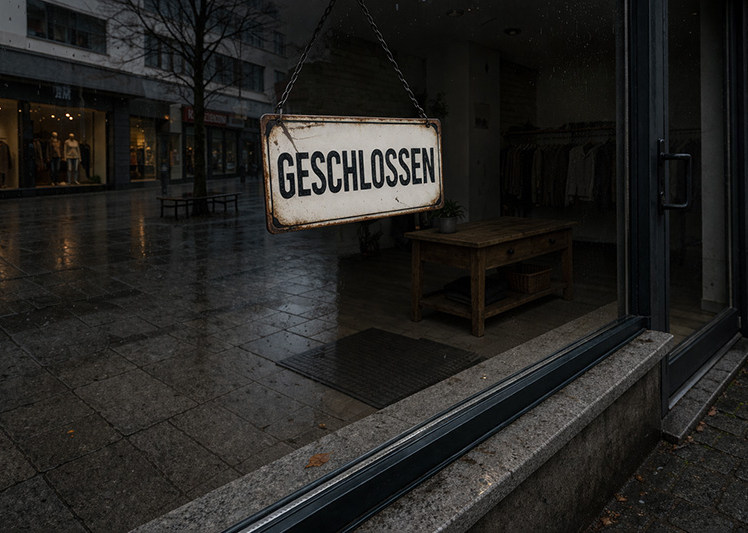Neuer Tiefstand: Warum 2026 erstmals weniger als 300.000 Läden in Deutschland existieren