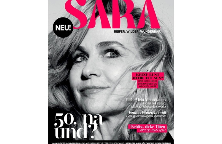 Sara Magazin Cover Deutschland 2026 – neues Printmagazin für Frauen 50+ startet im Frühjahr.