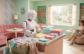 Der Spion, der die Wäsche faltet: Die humanoiden Haushalts-Roboter kommen