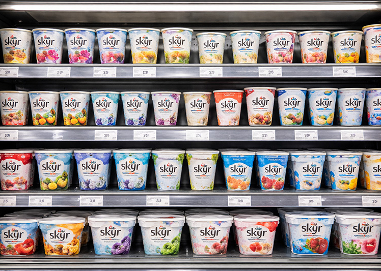Skyr-Mangel bei Rewe, Edeka & Co: Warum TikTok das Kühlregal leert