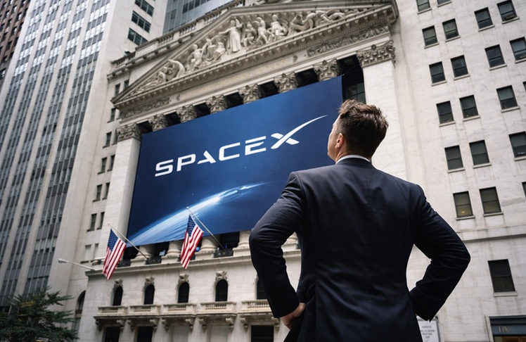 Mit dem Börsengang würde SpaceX aus dem Stand zu den zehn wertvollsten Unternehmen nach Marktkapitalisierung zählen - und ausgerechnet Tesla aus den Top Ten verdrängen