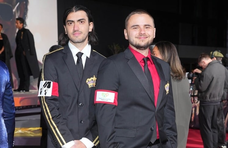 Bigi und Prince, die beiden Söhne von Michael Jackson