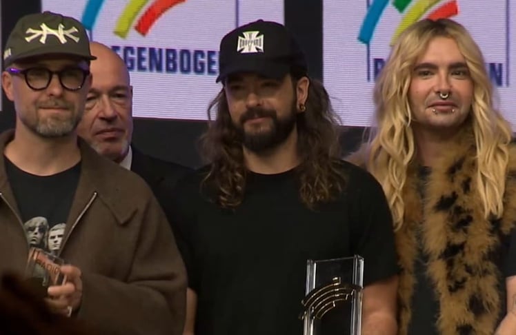 Preisprämierte Pop-Prominenz: Mark Forster, Der Graf (Unheilig) und die Kaulitz-Brüder Tom und Bill von Tokio Hotel am Freitag, 10. April 2026 in Rust