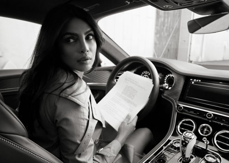 Bentley startet neue Kampagne mit Priyanka Chopra Jonas als Markenbotschafterin