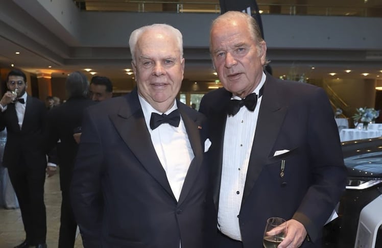 Günter Ehnert und Enno von Ruffin