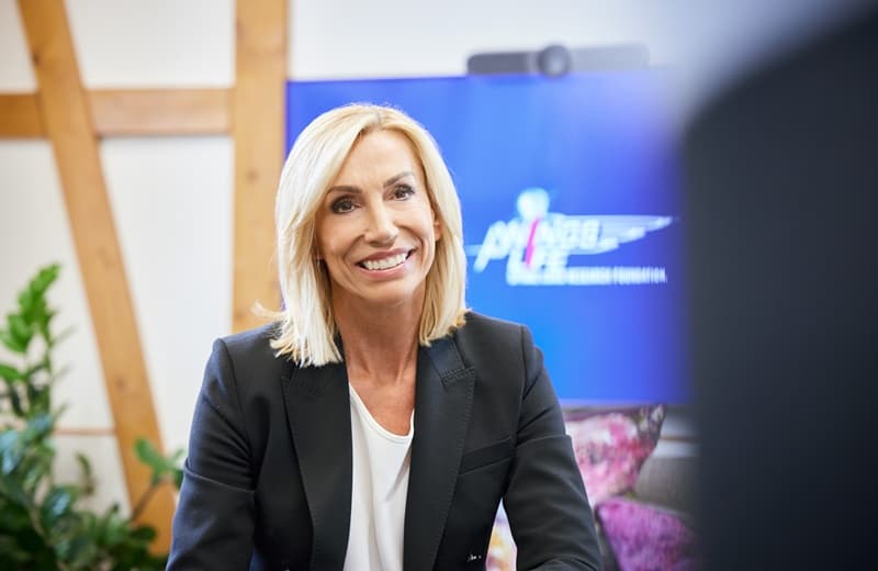 Anita Gerhardter, Vorstandsvorsitzende bei Wings for Life (Bild: Helge Kirchberger)