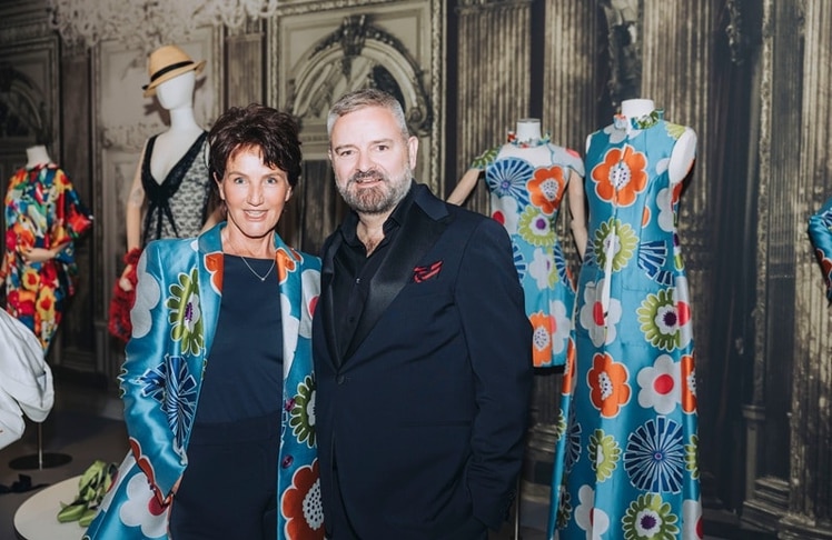 Evelyn Vogel mit Adrian Runhof