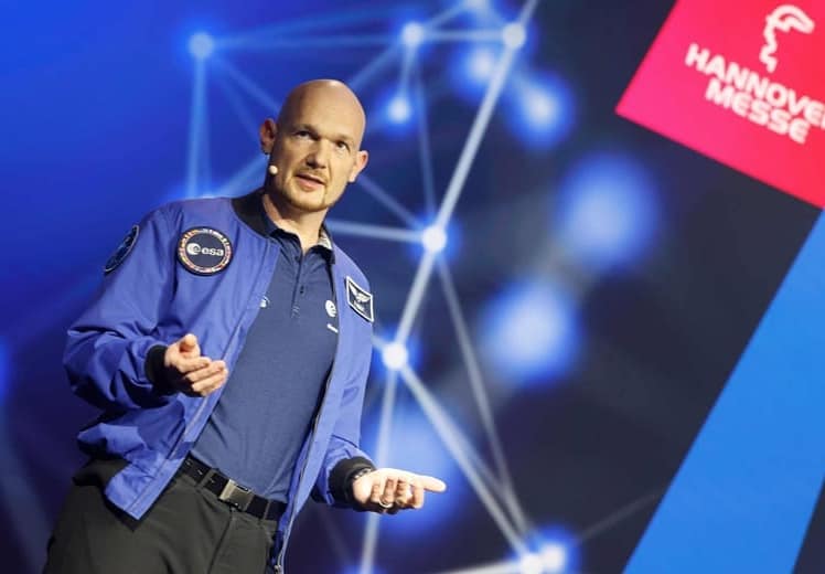 Alexander Gerst wirbt für reflektierte Space Economy