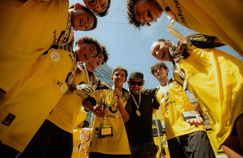 Das Turnier richtete sich an Kinder und junge Teenager (Bild: Jung von Matt Sports / BDX Media)