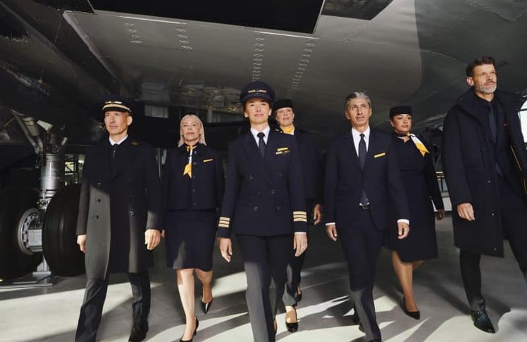 Premium-Fashion über den Wolken: Die neue Lufthansa-Kollektion von BOSS.