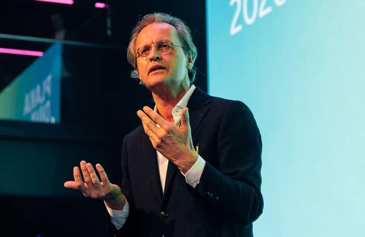 Medienwissenschaftler und Autor Prof. Bernhard Pörksen fand sich für eine Keynote ein