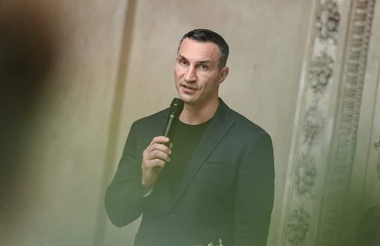 Wladimir Klitschko, hier beim
M100 Media Award in der Potsdamer Orangerie am 15. September 2022, wird sein Wissen ab November in Düsseldorf weitergeben