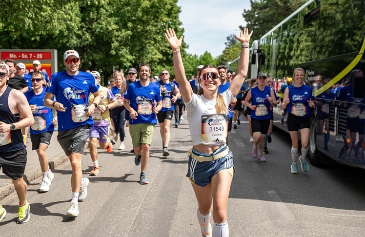 Allein bei der deutschen Hauptveranstaltung in München haben am Sonntag, 10. Mai 14.000 Personen am Wings for Life World Run teilgenommen; mehr als 45.000 kamen hierzulande durch Begleitevents hinzu (Bild: Wings for Life World Run / Marc Conzelmann)