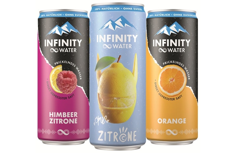 Cros limitierte Zitrone-Edition ergänzt das Portfolio von Infinity Water (Bild: Gasteiner)