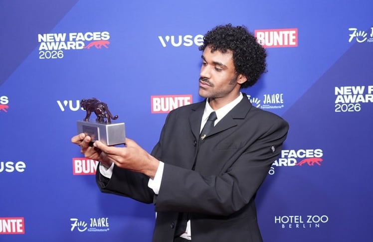 Gewinner des Publikumspreises "Disruptive Mind by glo": Langston Uibel (Bild: Brauer Photos / M. Nass)