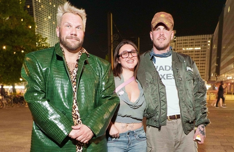 Andre Schlechtriem, DJ Fuckoff und Monty Richthofen