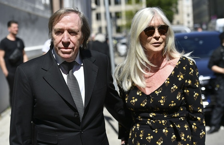 Günter Netzer und Frau Elvira (Bild: Brauer Photos / G. Nitschke)