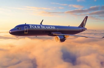 Four Seasons Private Jet Experience: Eine Weltreise im fliegenden Luxushotel