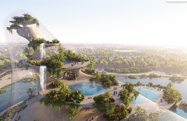 Luxus-Oase über den Wolken: Dubai plant spektakuläre "Therme im Himmel"