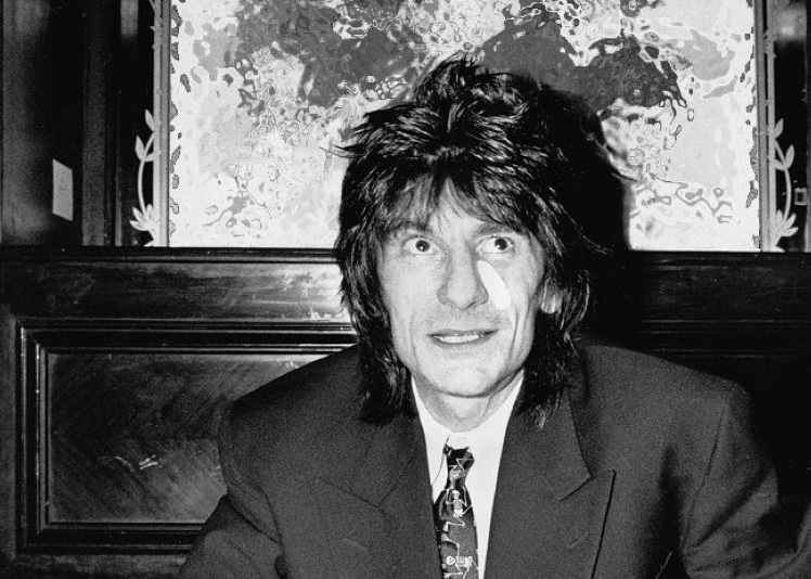 Rolling-Stones-Gitarrist Ronnie Wood zeigt Kunst in Tübingen