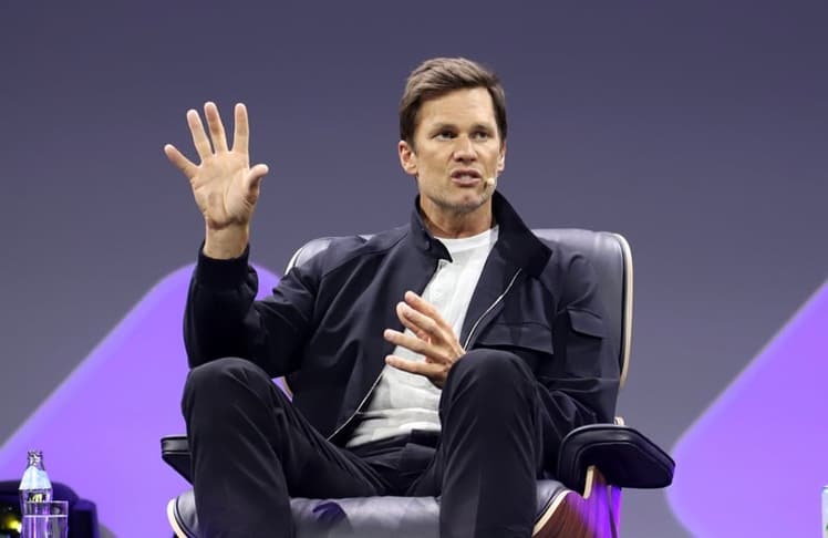 Tom Brady am Mittwoch, 06. Mai 2026 beim OMR Festival in Hamburg