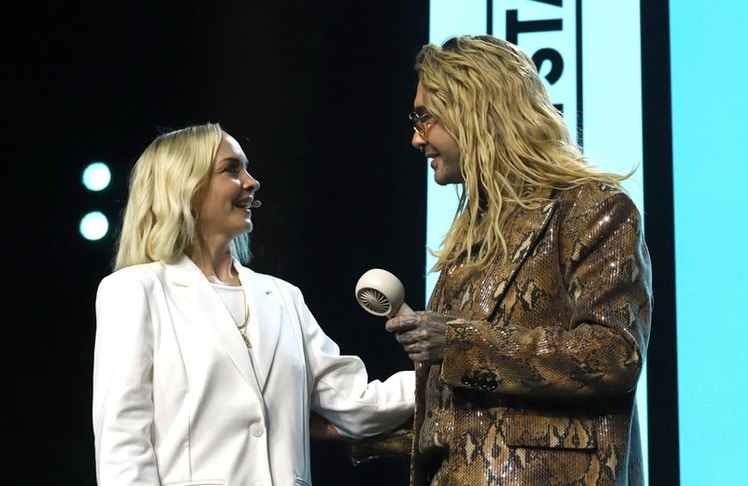 Janin Ullmann und Bill Kaulitz