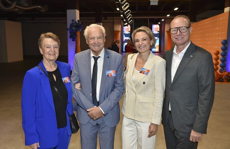 Margit, Martin Röther, Annabell und Thomas Paul Röther (Preisträger Unternehmerische Leistung)