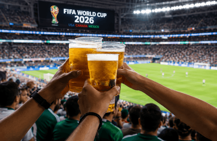 Die Fußball-WM 2026 könnte der internationalen Brauwirtschaft einen spürbaren Nachfrageimpuls bringen. Analyst:innen rechnen während des Turniers mit einem zusätzlichen Bierabsatz von rund 590 Millionen Litern weltweit.