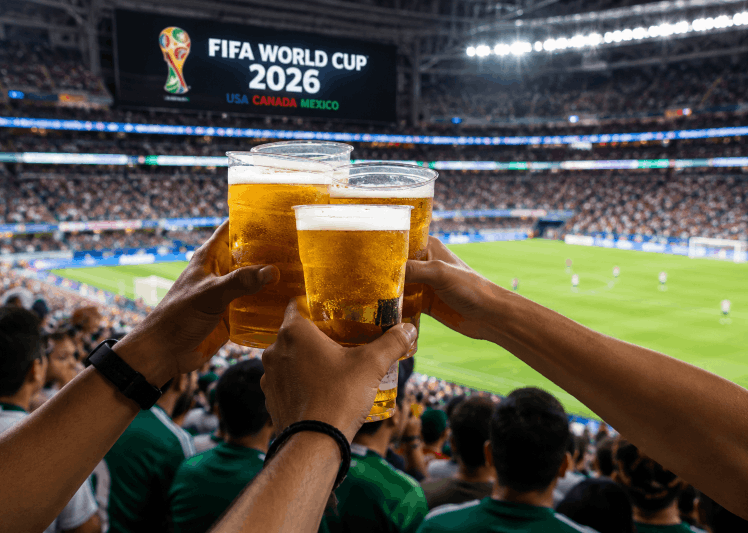 Fußball-WM 2026: Brauereien rechnen mit zusätzlichem Bierabsatz von 590 Millionen Litern