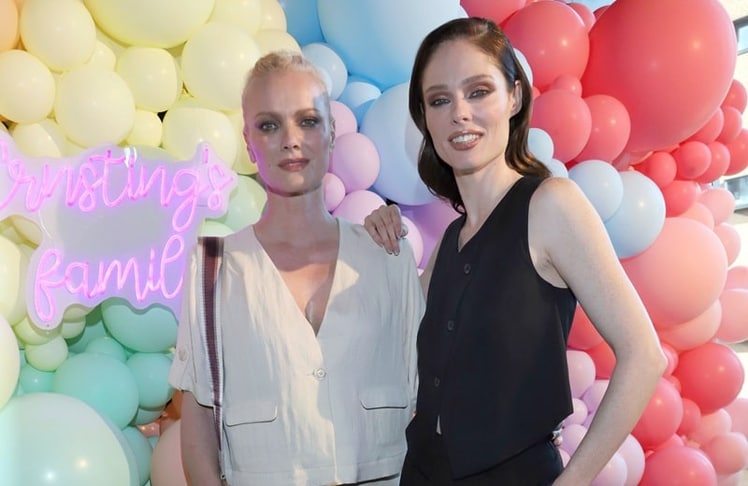 Franziska Knuppe und Coco Rocha