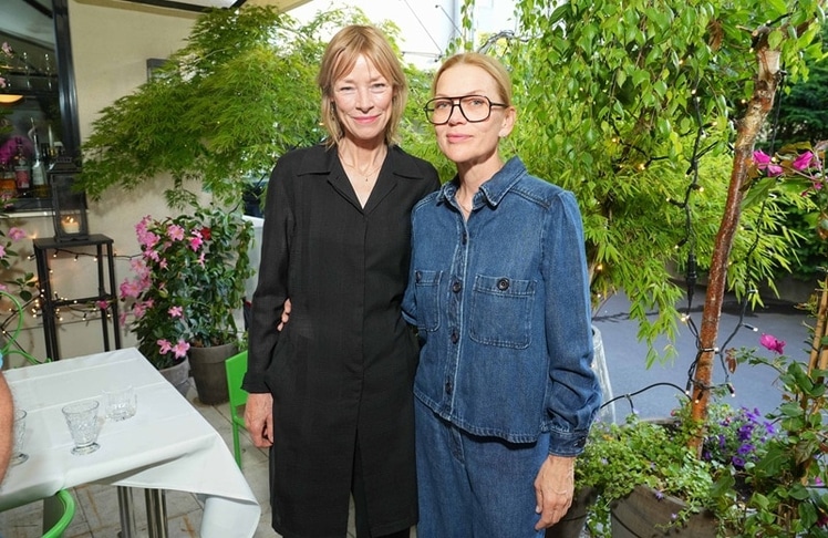 Jenny Schily und Anna Loos