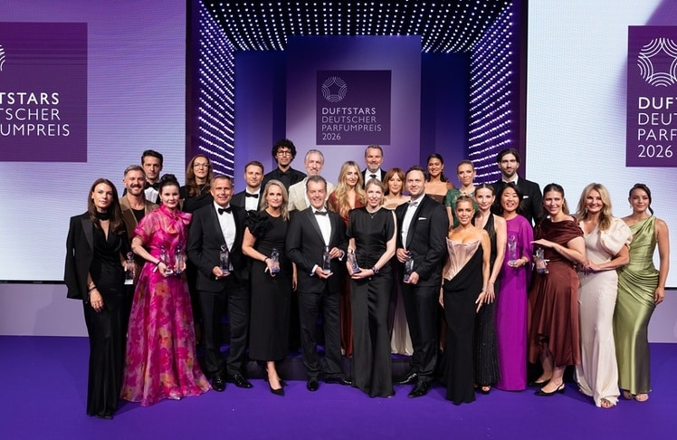 Die versammelten Gewinner und Laudatoren der Duftstars 2026 am Donnerstag, 18. Juni in Düsseldorf