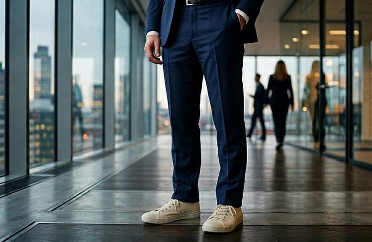 Mode kann man kaufen, Stil muss man haben: Details wie unpassende Schuhe können einen Look zusammenschießen. 