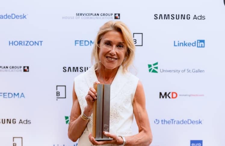 Julia Goldin wurde bei den Cannes Lions als erste "European CMO of the Year" ausgezeichnet. © Serviceplan Group