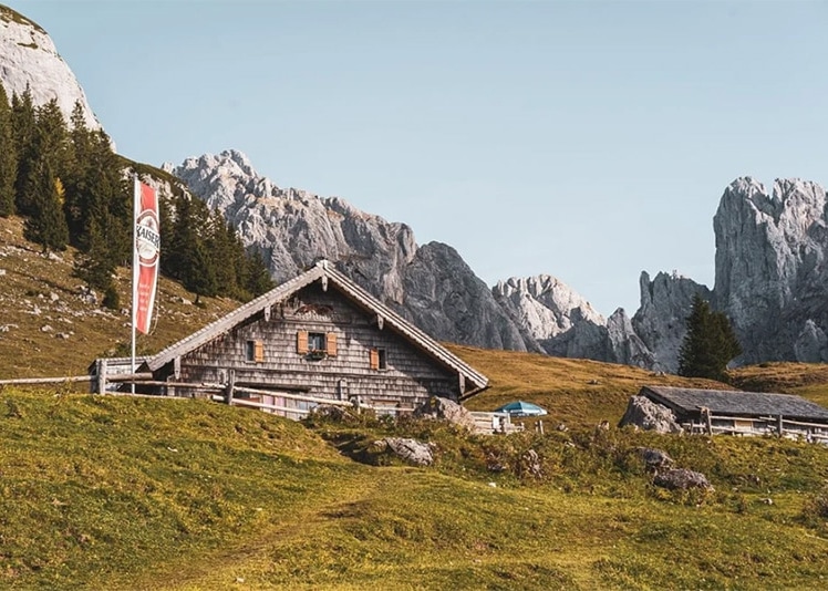 Das Netz hat entschieden: Das sind die 5 besten Almhütten in den Alpen