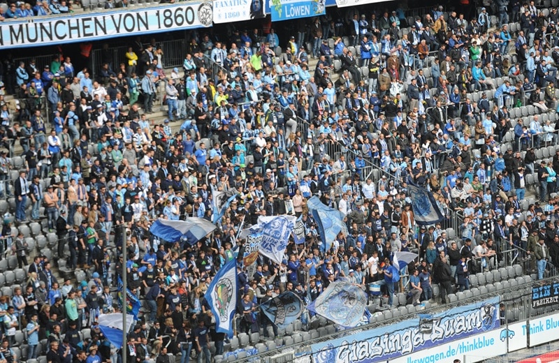 Erneut stehen den Fans von 1860 angespannte Zeiten bevor (Bild: Brauer Photos / G. Nitschke)