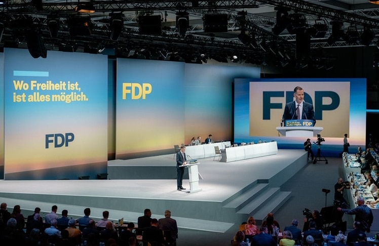 Eindrücke vom 77. Ordentlichen Bundesparteitag der FDP im Estrel Congress Center in Berlin